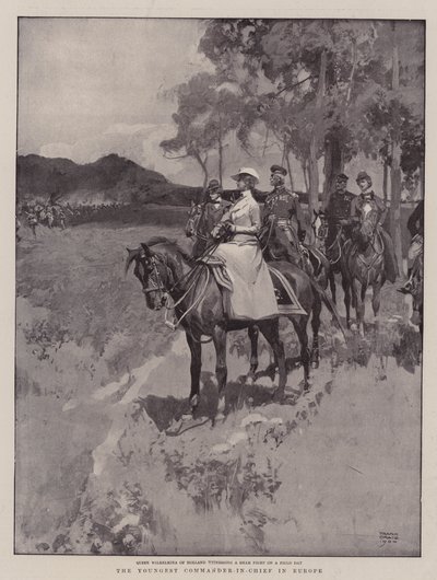 The Youngest Commander-in-Chief in Europe by Frank Craig